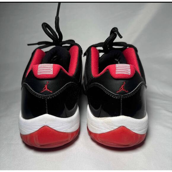 Size 11 - Nike Air Jordan 11 Retro Low Bred 2015 Men's Shoes - Picture 5 of 10